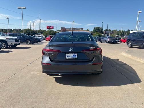 Gray 2023 Honda Civic Touring