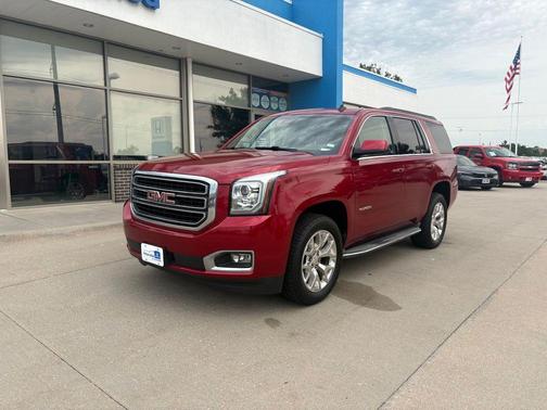 Crystal Red Tintcoat 2015 GMC Yukon SLE