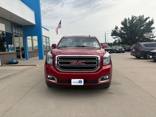Crystal Red Tintcoat 2015 GMC Yukon SLE