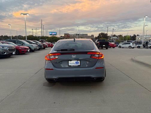 Gray 2022 Honda Civic Sport Touring