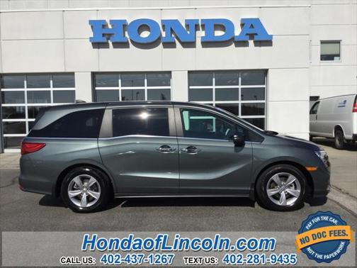 Gray 2019 Honda Odyssey EX-L