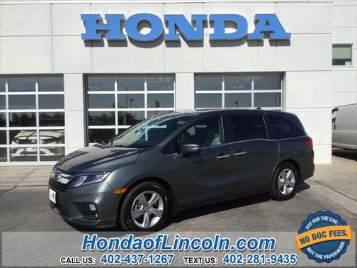 Gray 2019 Honda Odyssey EX-L