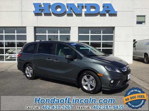 Gray 2019 Honda Odyssey EX-L