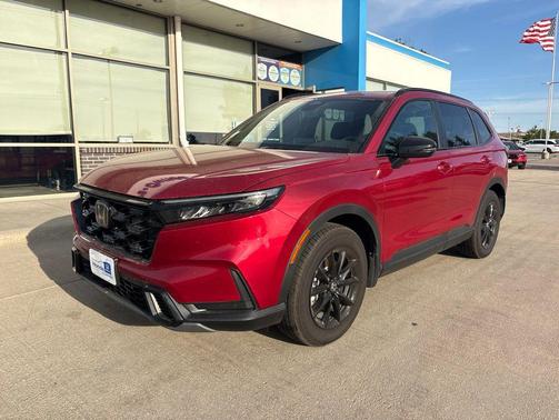 Radiant Red Metallic 2026 Honda CR-V Hybrid Sport AWD