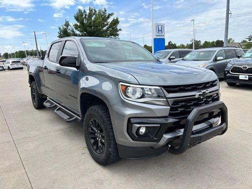 Satin Steel Metallic 2022 Chevrolet Colorado Z71