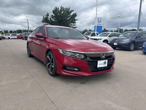 San Marino Red 2018 Honda Accord Sport