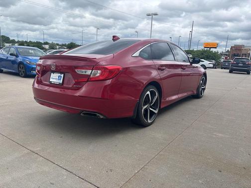San Marino Red 2018 Honda Accord Sport
