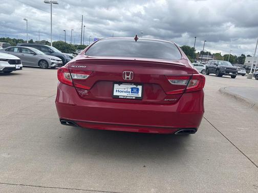 San Marino Red 2018 Honda Accord Sport