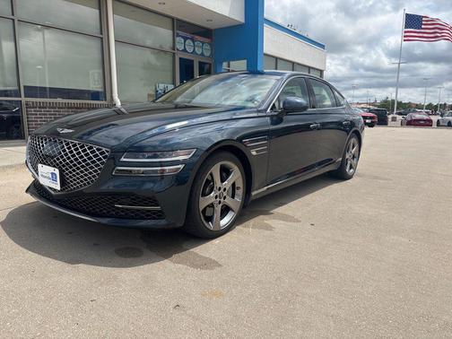 Tasman Blue 2021 Genesis G80 3.5T AWD
