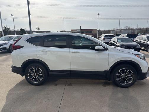 Platinum White Pearl 2022 Honda CR-V AWD EX-L