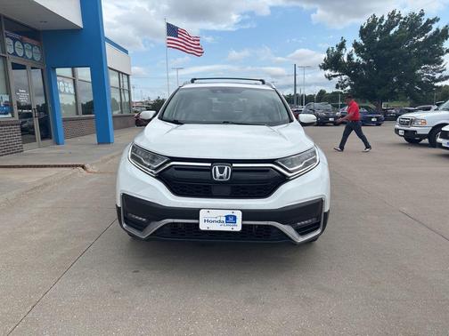 Platinum White Pearl 2022 Honda CR-V Hybrid Touring