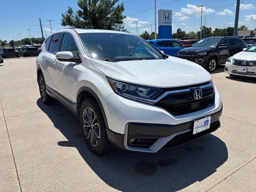 Platinum White Pearl 2020 Honda CR-V EX-L
