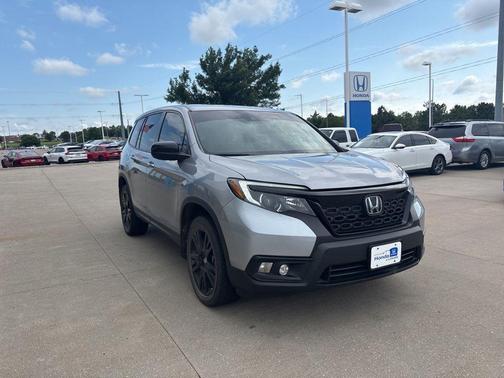 Lunar Silver Metallic 2021 Honda Passport AWD Sport