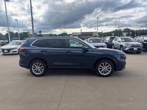Blue 2024 Honda CR-V EX AWD