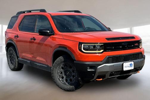 Sunset Orange 2026 Honda Passport AWD TrailSport Elite Blackout