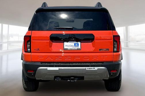 Sunset Orange 2026 Honda Passport AWD TrailSport Elite Blackout