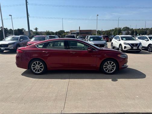 Ruby Red Metallic 2017 Ford Fusion SE