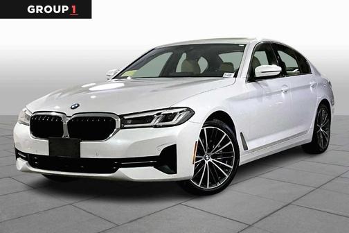 Mineral White Metallic 2023 BMW 530 i xDrive