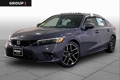 Smokey Mauve Pearl 2023 Honda Civic Sport Touring