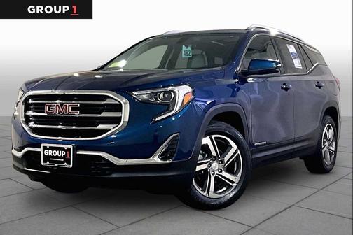 Blue Emerald Metallic 2019 GMC Terrain SLT