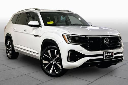 Opal White Pearl Effect 2024 Volkswagen Atlas 2.0T SEL Premium R-Line