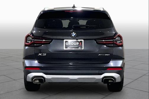 Dark Graphite Metallic 2022 BMW X3 xDrive30i