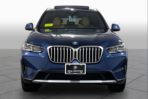 Phytonic Blue Metallic 2024 BMW X3 xDrive30i