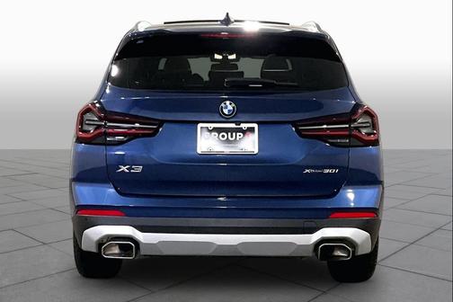 Phytonic Blue Metallic 2024 BMW X3 xDrive30i