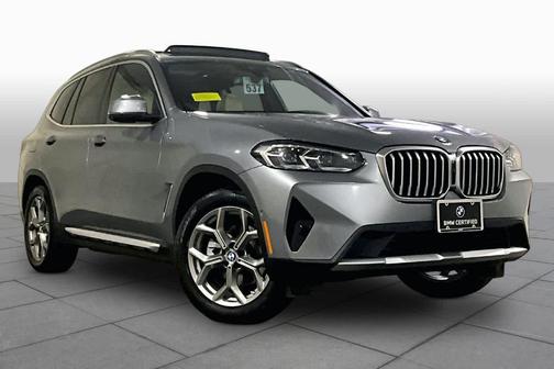 Gray Metallic 2024 BMW X3 xDrive30i