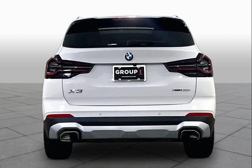 Alpine White 2024 BMW X3 xDrive30i