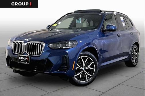 Phytonic Blue Metallic 2022 BMW X3 xDrive30i