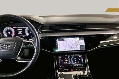 Mythos Black Metallic 2022 Audi A8 L 55 TFSI quattro Tiptronic
