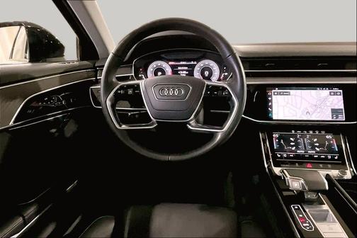 Mythos Black Metallic 2022 Audi A8 L 55 TFSI quattro Tiptronic