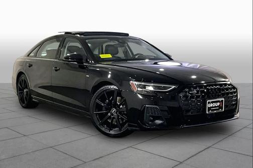 Mythos Black Metallic 2022 Audi A8 L 55 TFSI quattro Tiptronic