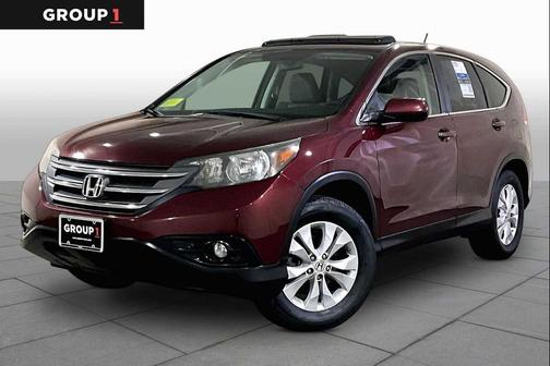 Red 2013 Honda CR-V EX