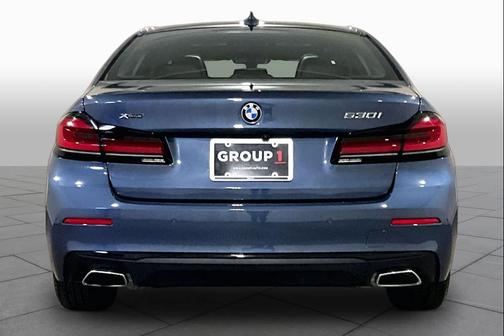 Arctic Race Blue Metallic 2023 BMW 530 i xDrive