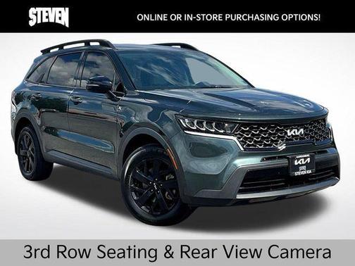 Aruba Green 2022 Kia Sorento S
