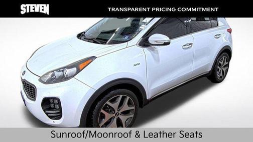 Snow White Pearl 2017 Kia Sportage SX Turbo
