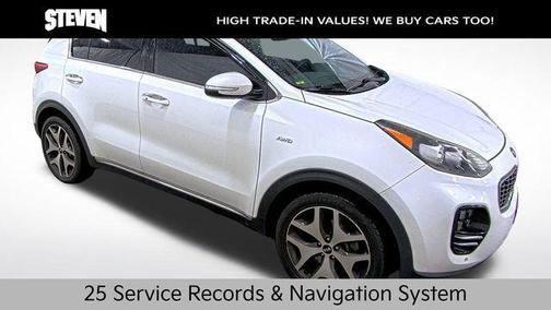 Snow White Pearl 2017 Kia Sportage SX Turbo