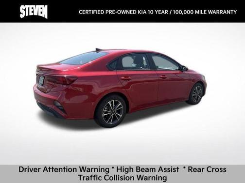 Currant Red 2024 Kia Forte LXS