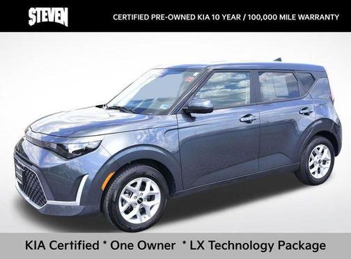 Gravity Gray 2025 Kia Soul LX