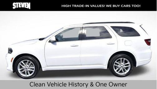 White Knuckle Clearcoat 2022 Dodge Durango GT Plus