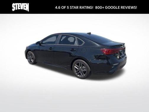 Aurora Black 2021 Kia Forte GT-Line
