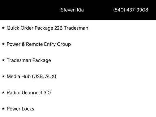 2019 RAM 1500 Tradesman