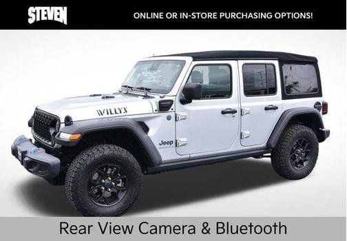 Silver Zynith Clearcoat 2024 Jeep Wrangler 4xe Willys