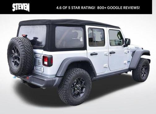 Silver Zynith Clearcoat 2024 Jeep Wrangler 4xe Willys