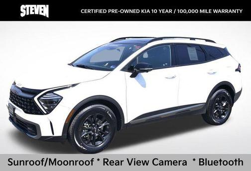 Glacial White Pearl 2024 Kia Sportage S