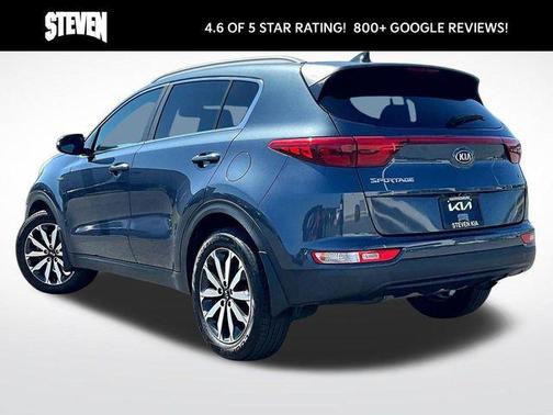 Marlin Blue 2018 Hyundai Santa Fe Sport 2.4L