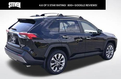 Midnight Black Metallic 2019 Toyota RAV4 Limited