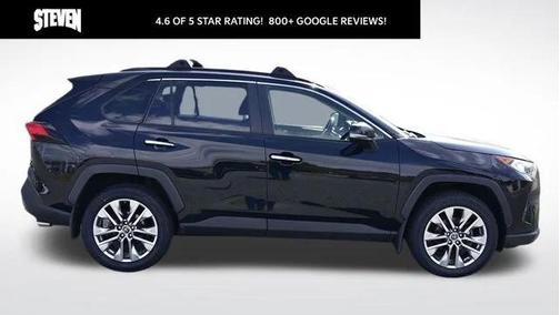 Midnight Black Metallic 2019 Toyota RAV4 Limited